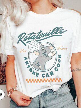 Ratatouille Shirt Retro Ratatouille Gusteau_T Shirt   250